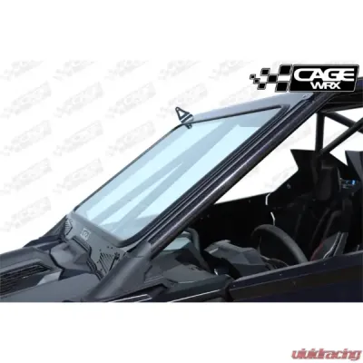 CageWrx Super Shorty & Baja Spec Aluminum/Glass Windshield Polaris RZR Pro R | Turbo R - PRORSS-WS