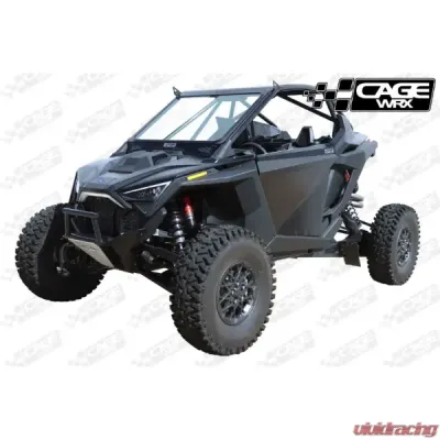 CageWrx Super Shorty & Baja Spec Aluminum/Glass Windshield Polaris RZR Pro R | Turbo R - PRORSS-WS
