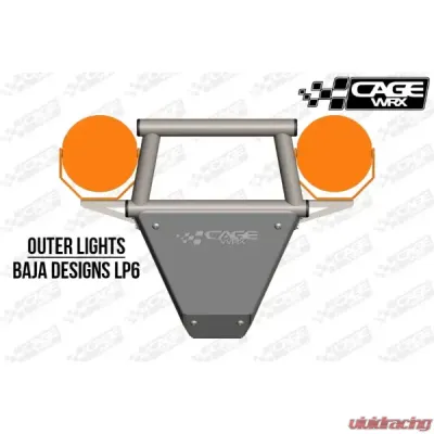 CageWrx Front Bumper Assembled Polaris RZR Pro XP - PROXPFBAPC