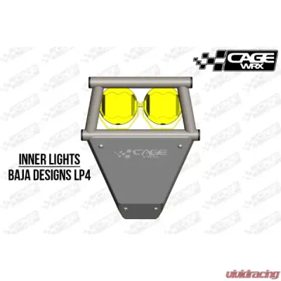 CageWrx Front Bumper Assembled Polaris RZR Pro XP - PROXPFBAPC