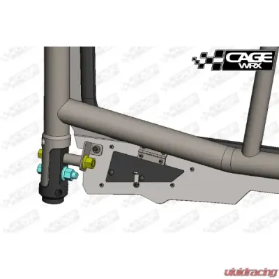 CageWrx Super Shorty & Baja Spec Aluminum/Glass Windshield Polaris RZR Pro XP - PROXPSS-WS