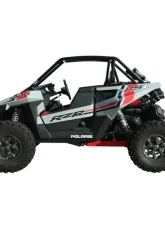 CageWrx Super Shorty Roll Cage Assembled Powder Coated w/ Roof Polaris RZR RS1 2018-2024                                     - RS1SSPC - Image 9