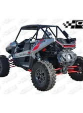 CageWrx Super Shorty Roll Cage Assembled Powder Coated w/ Roof Polaris RZR RS1 2018-2024                                     - RS1SSPC - Image 4