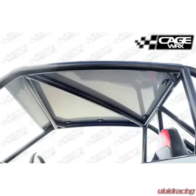 CageWrx Super Shorty Roll Cage Assembled Powder Coated w/ Roof Polaris RZR RS1 2018-2024 - RS1SSPC