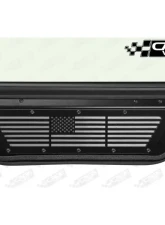 CageWrx USA Flag Windshield Vent Polaris XP1K | Turbo/S 2019-2024                                     - WSVENT-USA - Image 2
