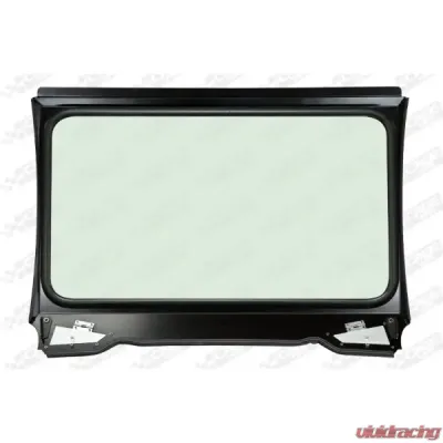 CageWrx Super Shorty Aluminum/Glass Windshield Polaris RZR XP/4 1000 | XP Turbo 2014-2018 - XP1KSS-WS