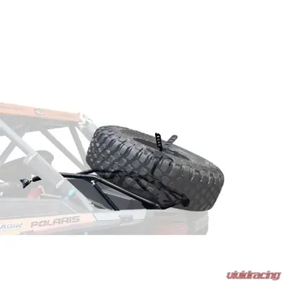 CageWrx Spare Tire Carrier High Polaris RZR XP/4 1000 | XP Turbo/s 2014-2023 - XP1KTIREHIGH