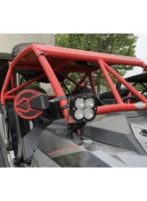 CageWrx A-Pillar Light Brackets Set Polaris RZR XP 1000                                     - XPAPTAB - Image 5