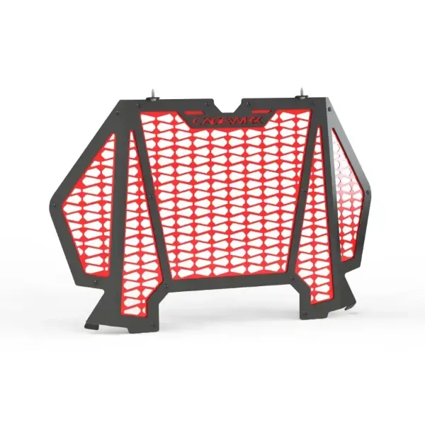CageWrx Front Grille Powder Coated Polaris RZR Turbo S 2018-2023 - XPFGPC