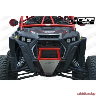 CageWrx Front Bumper Assembled Polaris RZR XP Turbo S 2018-2024 - XPTSFBAPC