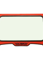 CageWrx Super Shorty Aluminum/Glass Windshield Polaris RZR XP/4 1000 | XP Turbo/s 2019-2024                                     - XPTSSS-WS - Image 8