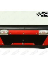 CageWrx Super Shorty Aluminum/Glass Windshield Polaris RZR XP/4 1000 | XP Turbo/s 2019-2024                                     - XPTSSS-WS - Image 3