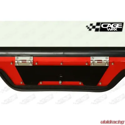 CageWrx Super Shorty Aluminum/Glass Windshield Polaris RZR XP/4 1000 | XP Turbo/s 2019-2024 - XPTSSS-WS