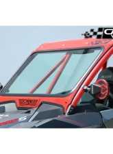 CageWrx Super Shorty Aluminum/Glass Windshield Polaris RZR XP/4 1000 | XP Turbo/s 2019-2024                                     - XPTSSS-WS - Image 7