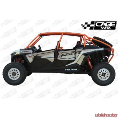 CageWrx Super Shorty/Baja Spec/Competition Cage Rear Bumper Kit Polaris RZR XP/XP4 Turbo S 2018-2024 - XPTSSSRB-DIY