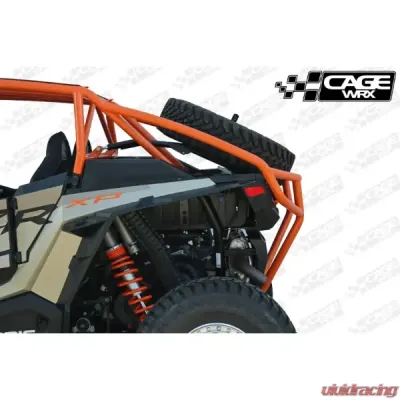 CageWrx Super Shorty/Baja Spec/Competition Cage Rear Bumper Kit Polaris RZR XP/XP4 Turbo S 2018-2024 - XPTSSSRB-DIY