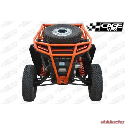CageWrx Super Shorty/Baja Spec/Competition Cage Rear Bumper Kit Polaris RZR XP/XP4 Turbo S 2018-2024 - XPTSSSRB-DIY