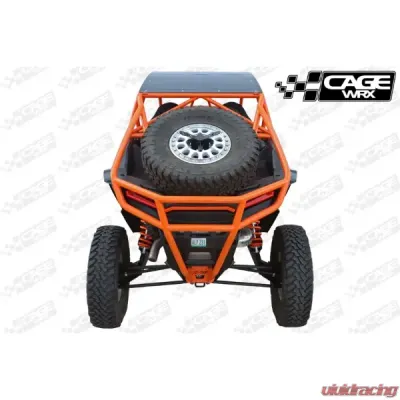 CageWrx Super Shorty/Baja Spec/Competition Cage Rear Bumper Kit Polaris RZR XP/XP4 Turbo S 2018-2024 - XPTSSSRB-DIY