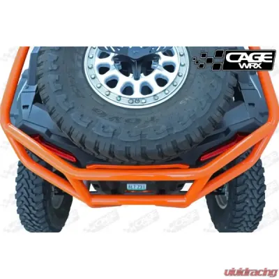 CageWrx Super Shorty/Baja Spec/Competition Cage Rear Bumper Kit Polaris RZR XP/XP4 Turbo S 2018-2024 - XPTSSSRB-DIY
