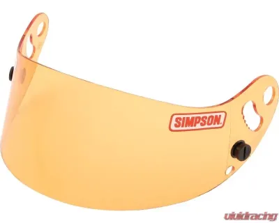 Simpson Amber Desert Devil Helmet Replacement Shields - 84304A