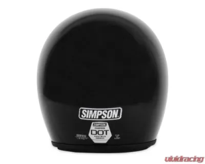 Simpson Chopper Helmet US Black X-Large - CHOP2XL