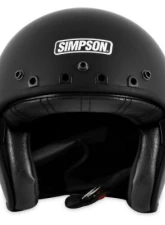 Simpson Chopper Helmet US Flat Black Large                                     - CHOP3LG - Image 6
