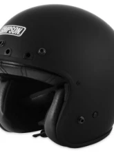 Simpson Chopper Helmet US Flat Black Large                                     - CHOP3LG - Image 2