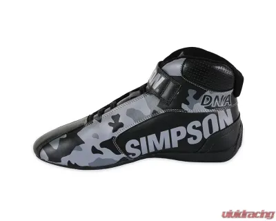 Simpson Racing DNA X2 Shoes - 10.5 Blackout Style - DX2105K