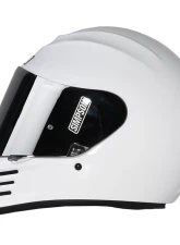 Simpson Motorcycle Speed Bandit White Helmet - Large                                     - SPBL1 - Image 2