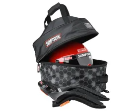 Simpson Racing Helment & FHR Bag