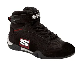 Simpson Racing Size 13 Black Adrenaline Shoes