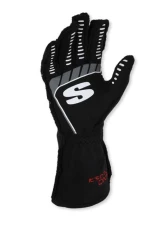 Simpson Racing XXL White/Black DNA Racing Gloves                                     - DGZW - Image 4