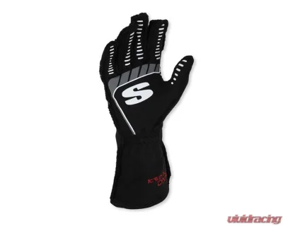 Simpson Racing XXL White/Black DNA Racing Gloves - DGZW