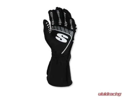 Simpson Racing XXL White/Black DNA Racing Gloves - DGZW