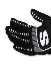 Simpson Racing XXL White/Black DNA Racing Gloves                                     - DGZW - Image 6