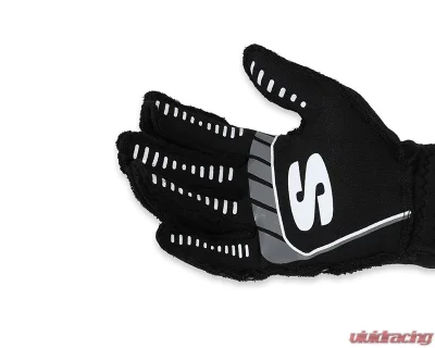 Simpson Racing XXL White/Black DNA Racing Gloves - DGZW