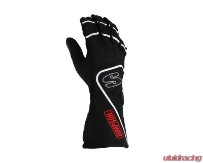 Simpson Racing XXL White/Black DNA Racing Gloves - DGZW