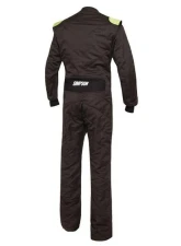 Simpson Racing XXL Black/Lime Renegade Racing Suit                                     - RN02521 - Image 2
