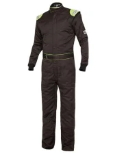 Simpson Racing XXL Black/Lime Renegade Racing Suit                                     - RN02521 - Image 3