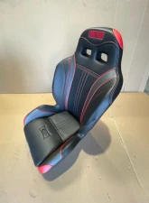 Simpson Racing TS-R Seat Fiber Black/Red                                     - 500-108-150 - Image 3