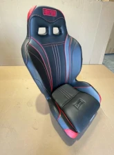 Simpson Racing TS-R Seat Fiber Black/Red                                     - 500-108-150 - Image 4