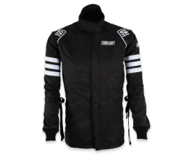 Simpson Classic SFI 5 Black Jacket with Arm Restraints - Double Extra Large Size