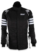 Simpson Classic SFI 5 Black Jacket with Arm Restraints - Extra Large Size                                     - C402414 - Image 6