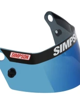 Simpson Iridium Antifog/Scratch SD1 Helmet Replacement Shield                                     - 89503 - Image 2