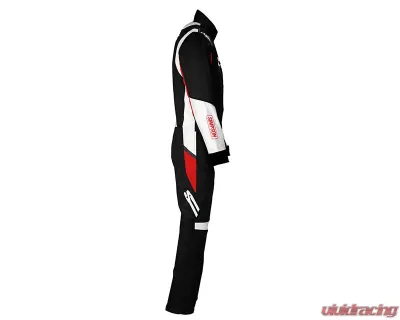 Simpson Large Black/Red/White Airspeed Suit - AS02321