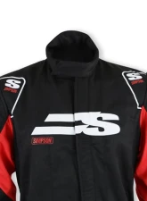 Simpson Large Black/Red/White Airspeed Suit                                     - AS02321 - Image 4