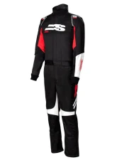 Simpson Large Black/Red/White Airspeed Suit                                     - AS02321 - Image 8