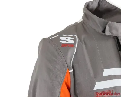 Simpson Medium Alloy/Orange/White Airspeed Suit - AS05221