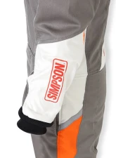 Simpson Medium Alloy/Orange/White Airspeed Suit                                     - AS05221 - Image 6
