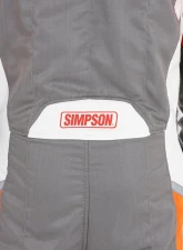 Simpson Medium Alloy/Orange/White Airspeed Suit                                     - AS05221 - Image 7